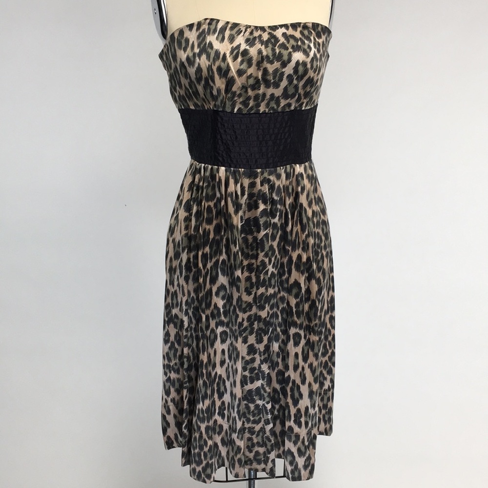 Tracy Reese Silk Strapless Dress NWT